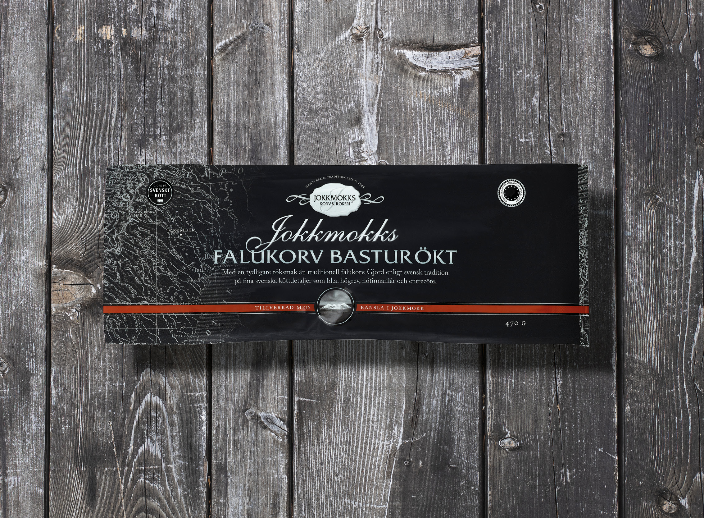 Falukorv Basturökt 470G