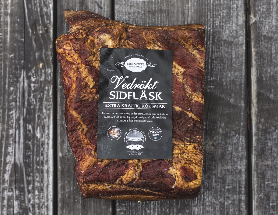 Jokkmokkskorv Vedrökt Sidfläsk